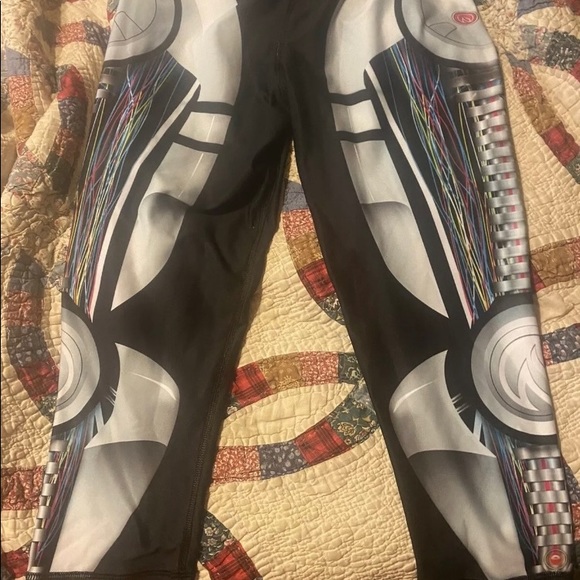 Inknburn white robot original capris women’s 12 - Picture 2 of 6